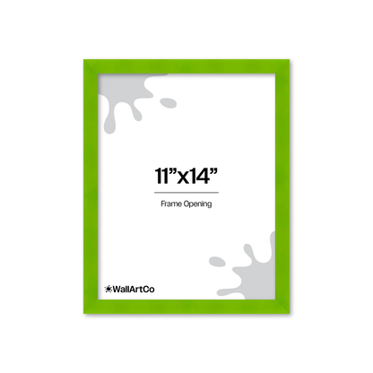 The Head Turner - Green Picture Frame