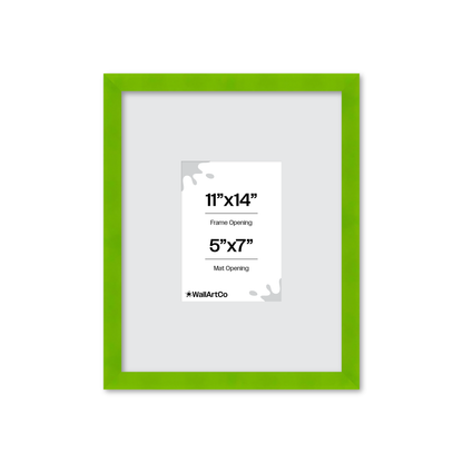 The Head Turner - Green Picture Frame