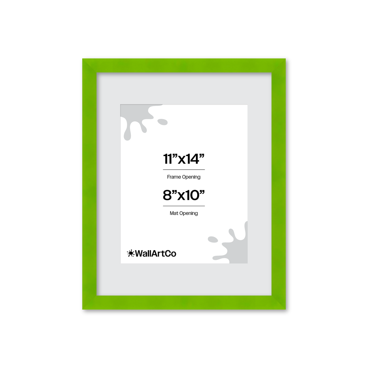 The Head Turner - Green Picture Frame