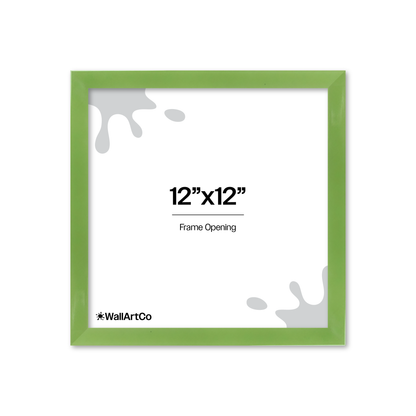 The Head Turner - Green Picture Frame