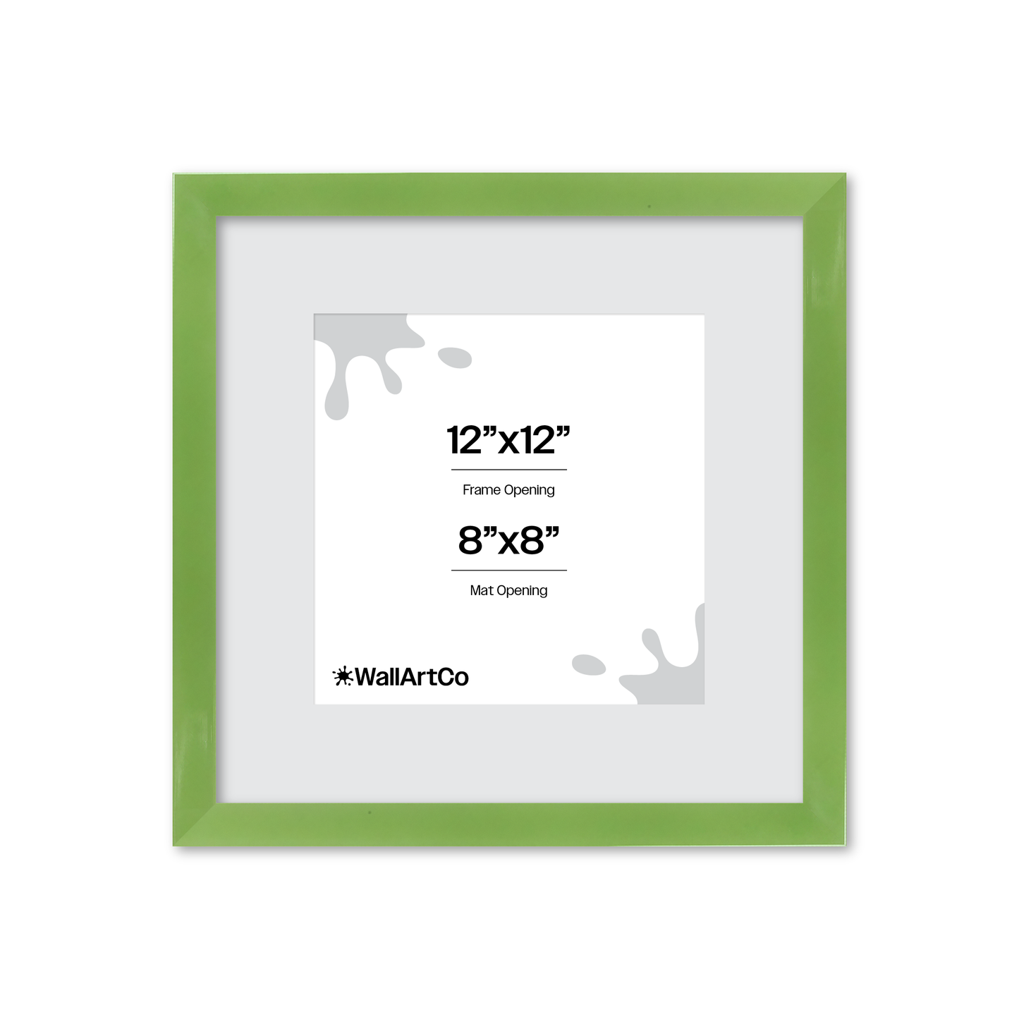 The Head Turner - Green Picture Frame