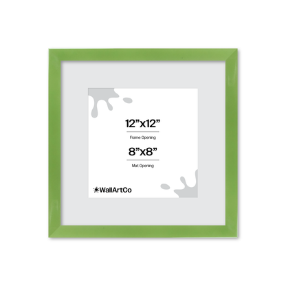 The Head Turner - Green Picture Frame