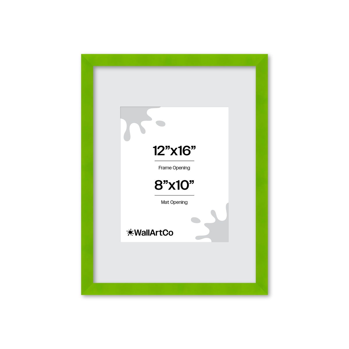 The Head Turner - Green Picture Frame