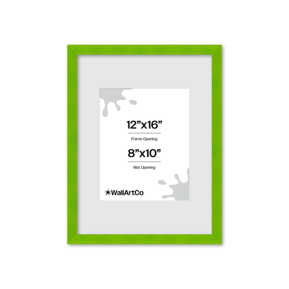 The Head Turner - Green Picture Frame