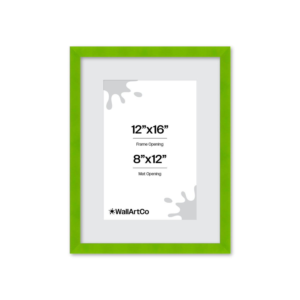 The Head Turner - Green Picture Frame
