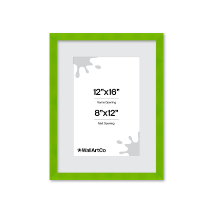 The Head Turner - Green Picture Frame