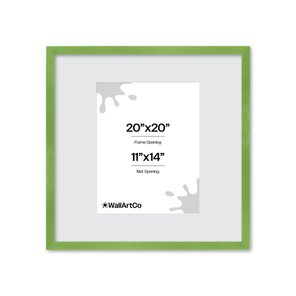The Head Turner - Green Picture Frame