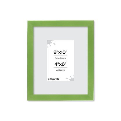 The Head Turner - Green Picture Frame