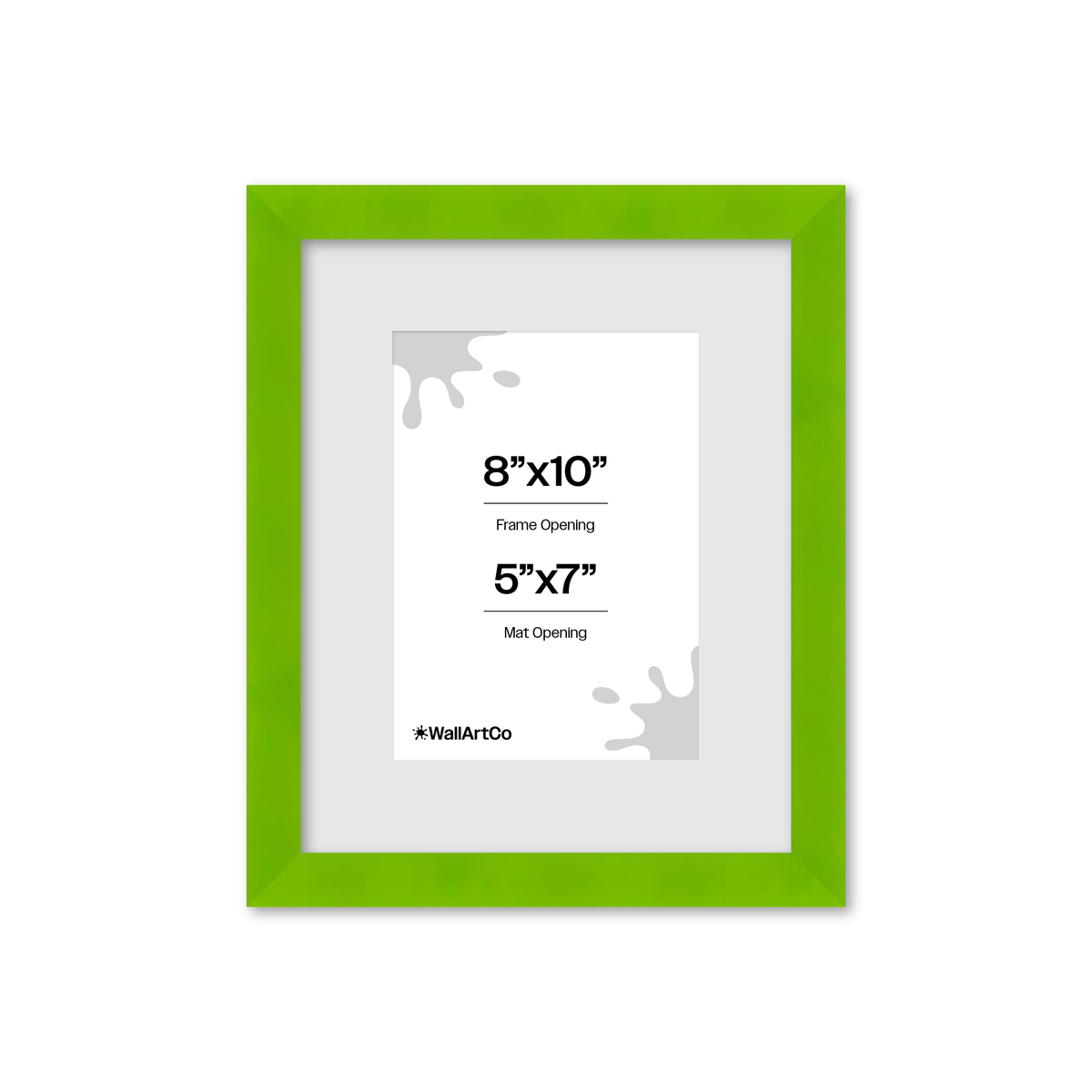 The Head Turner - Green Picture Frame