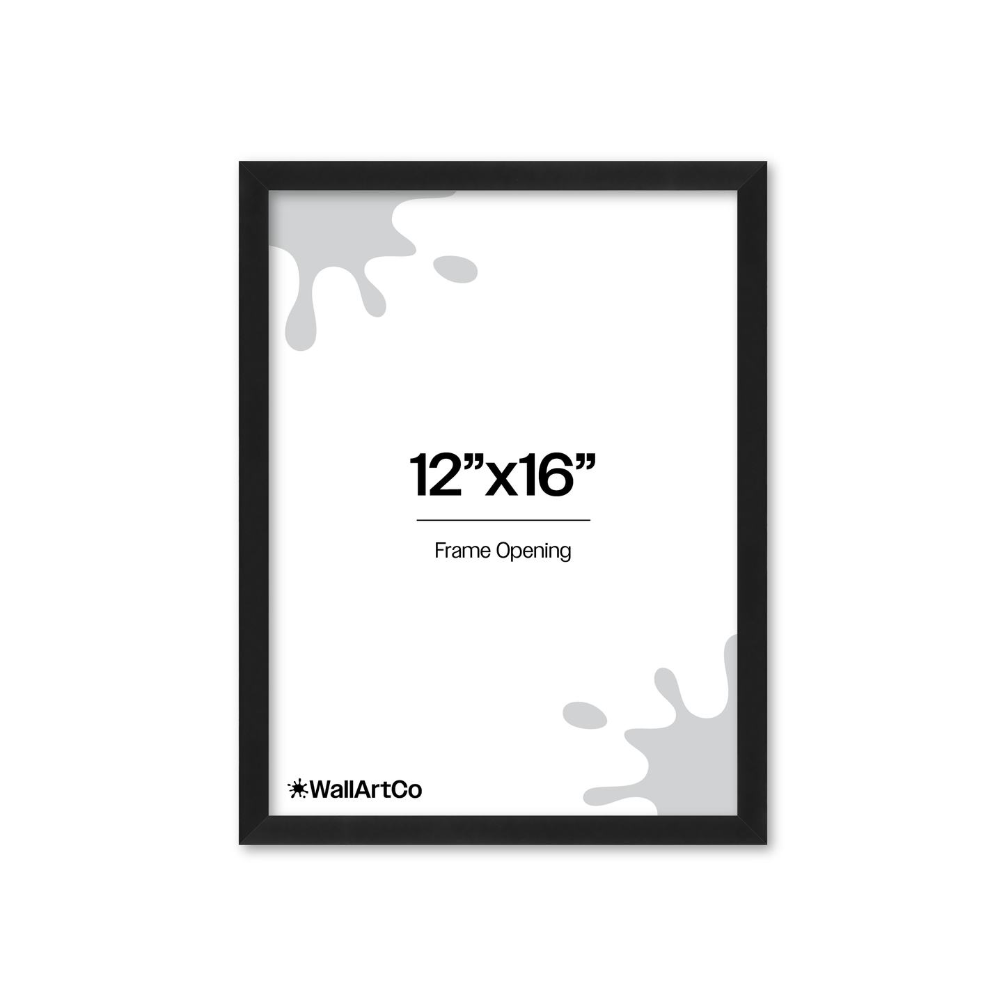 Front of picture frame