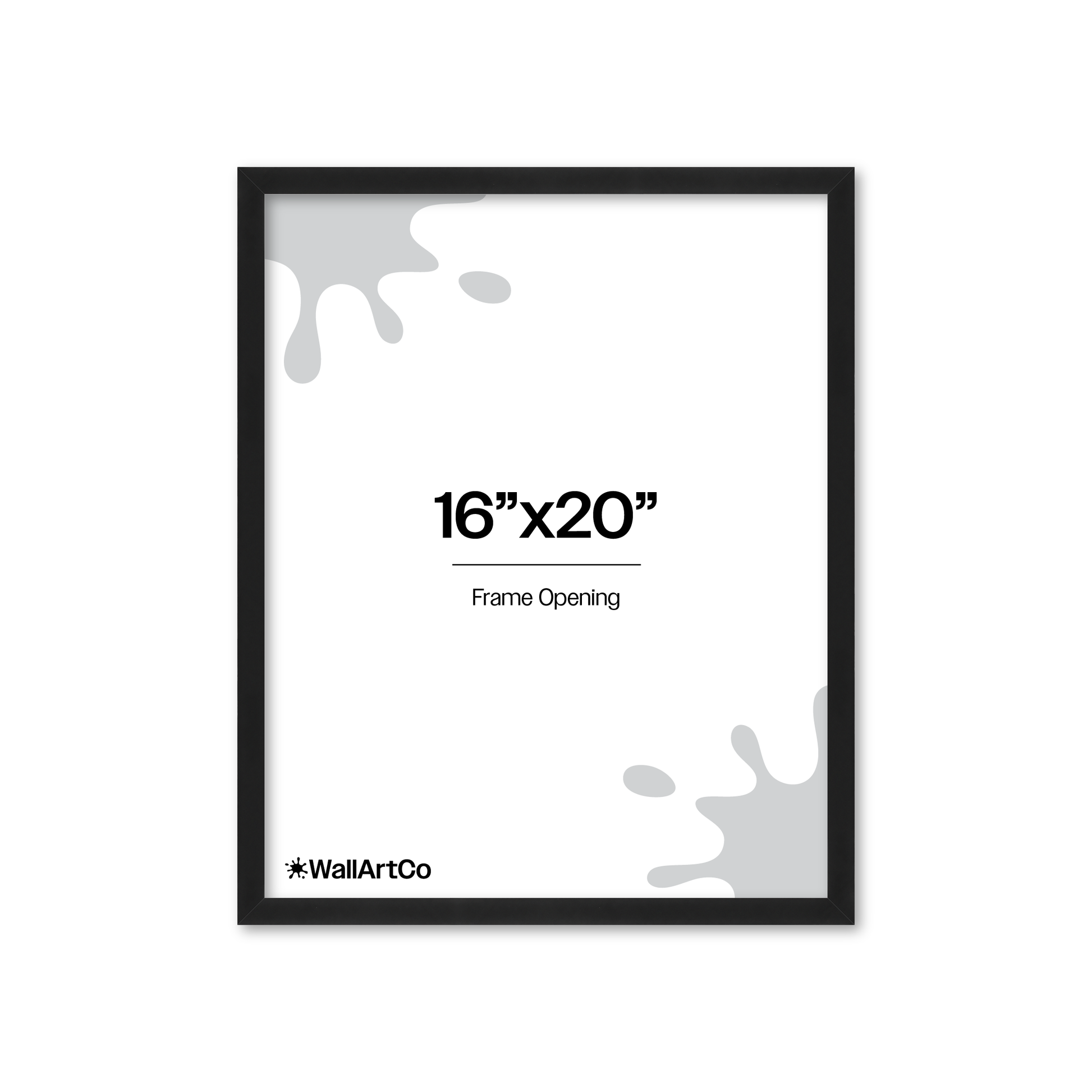 Front of picture frame