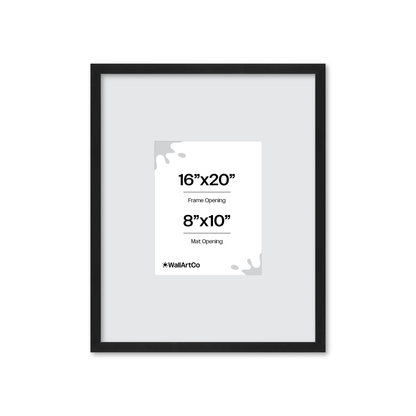 16" x 20" Espresso Manhattan Wall Frame