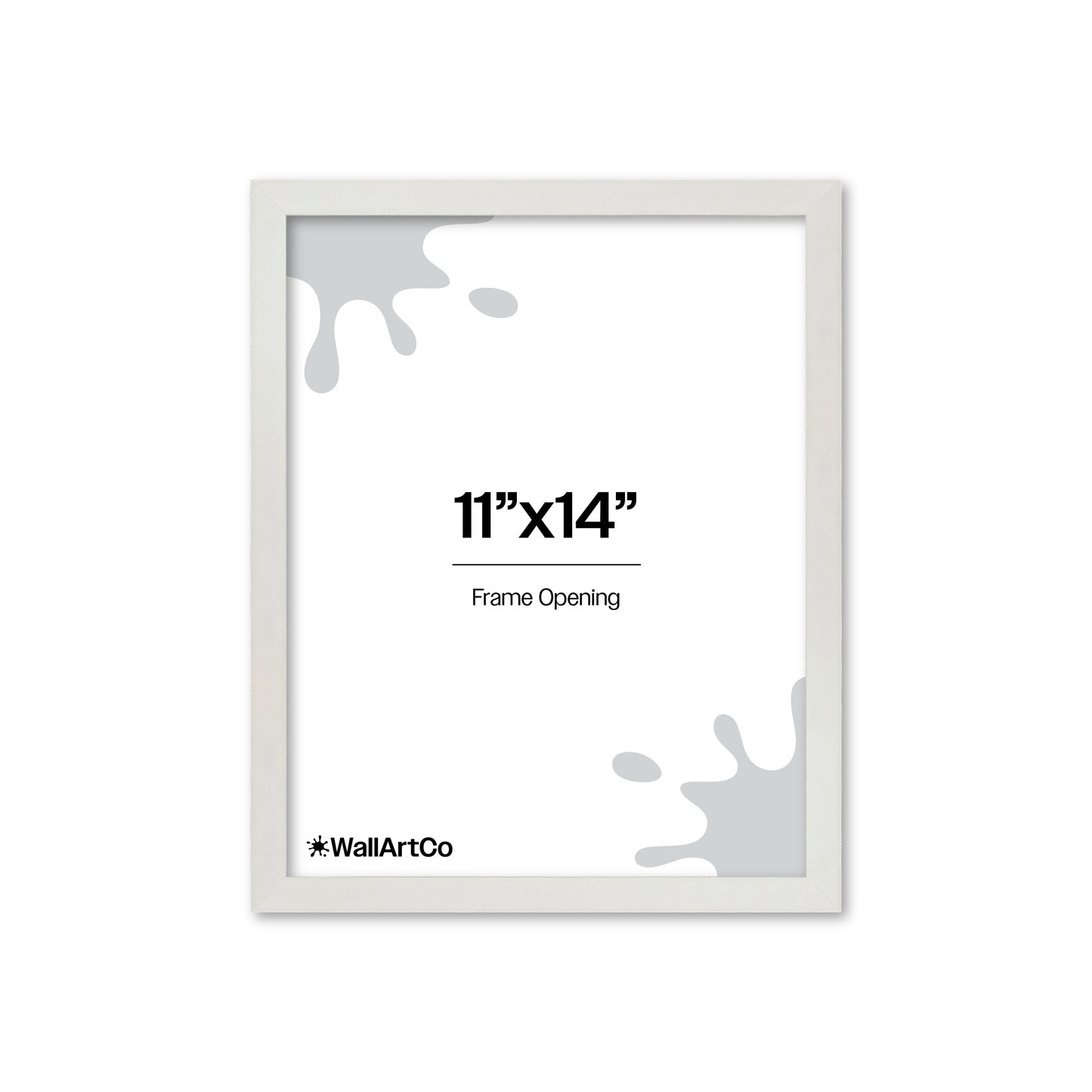 Front of picture frame