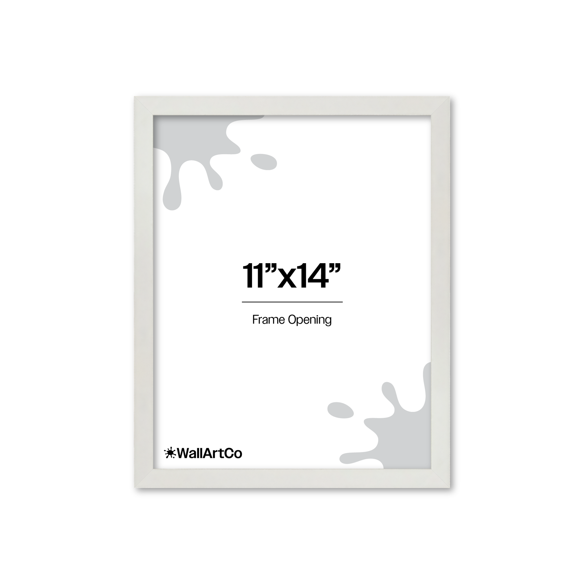 Front of picture frame