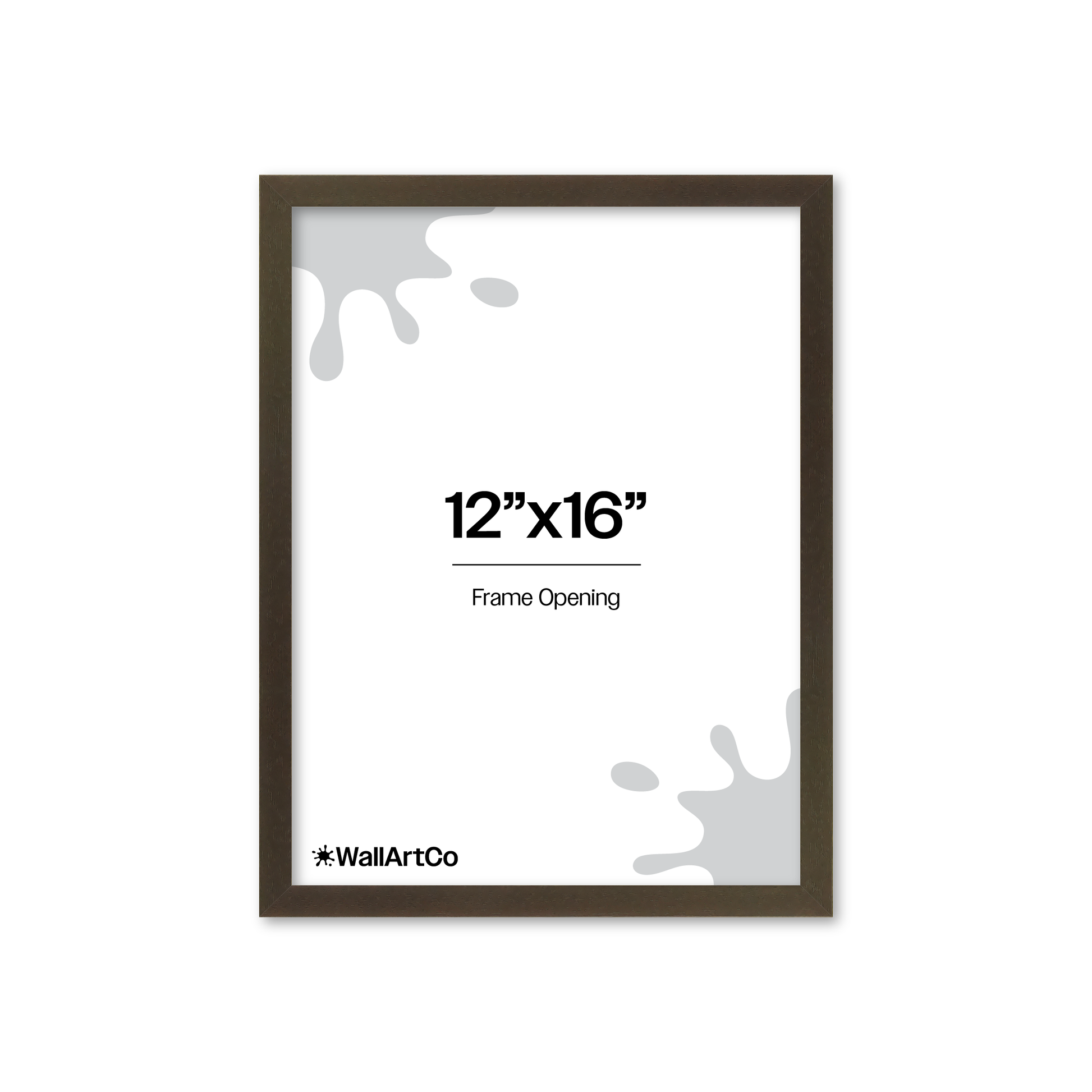 Front of picture frame