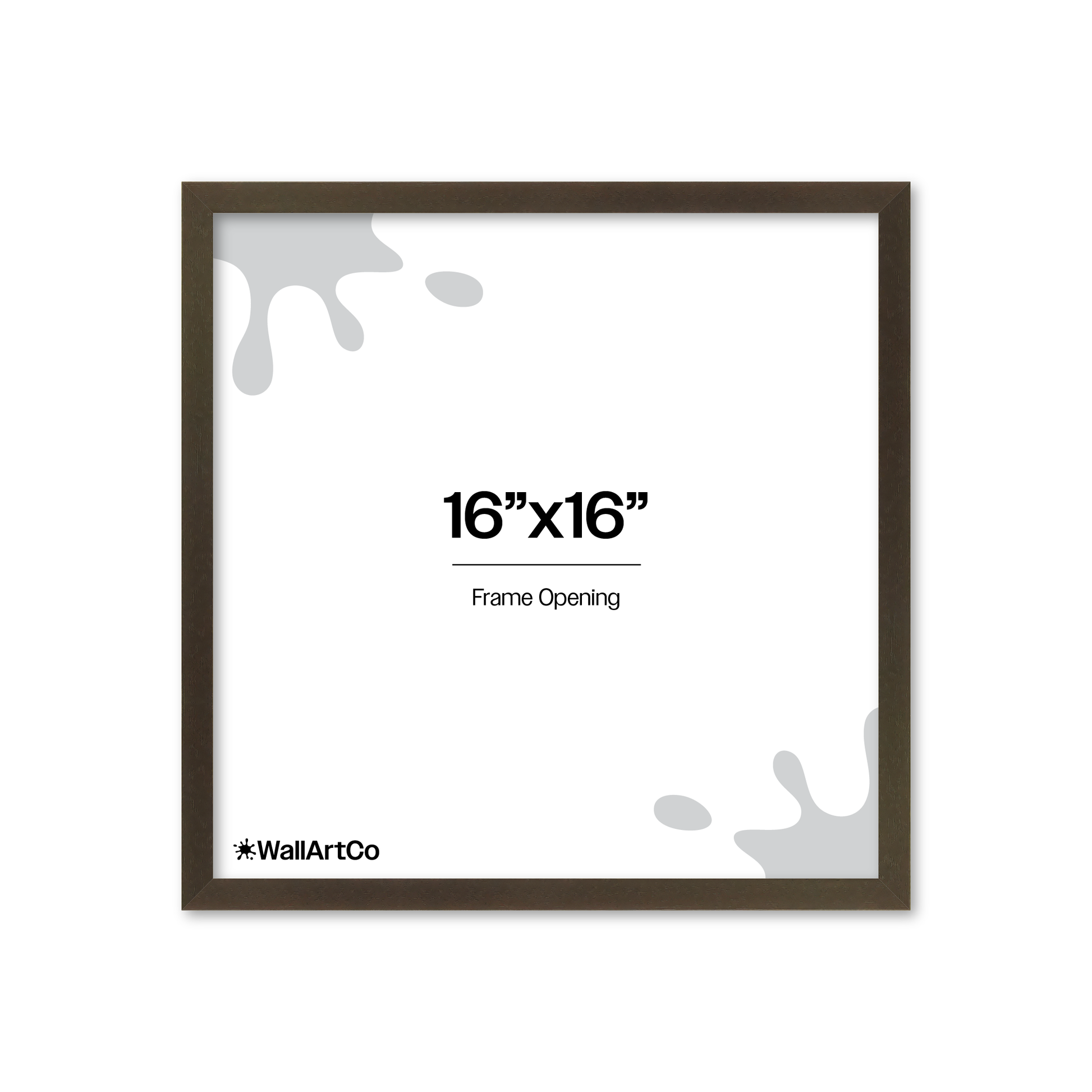 Front of picture frame
