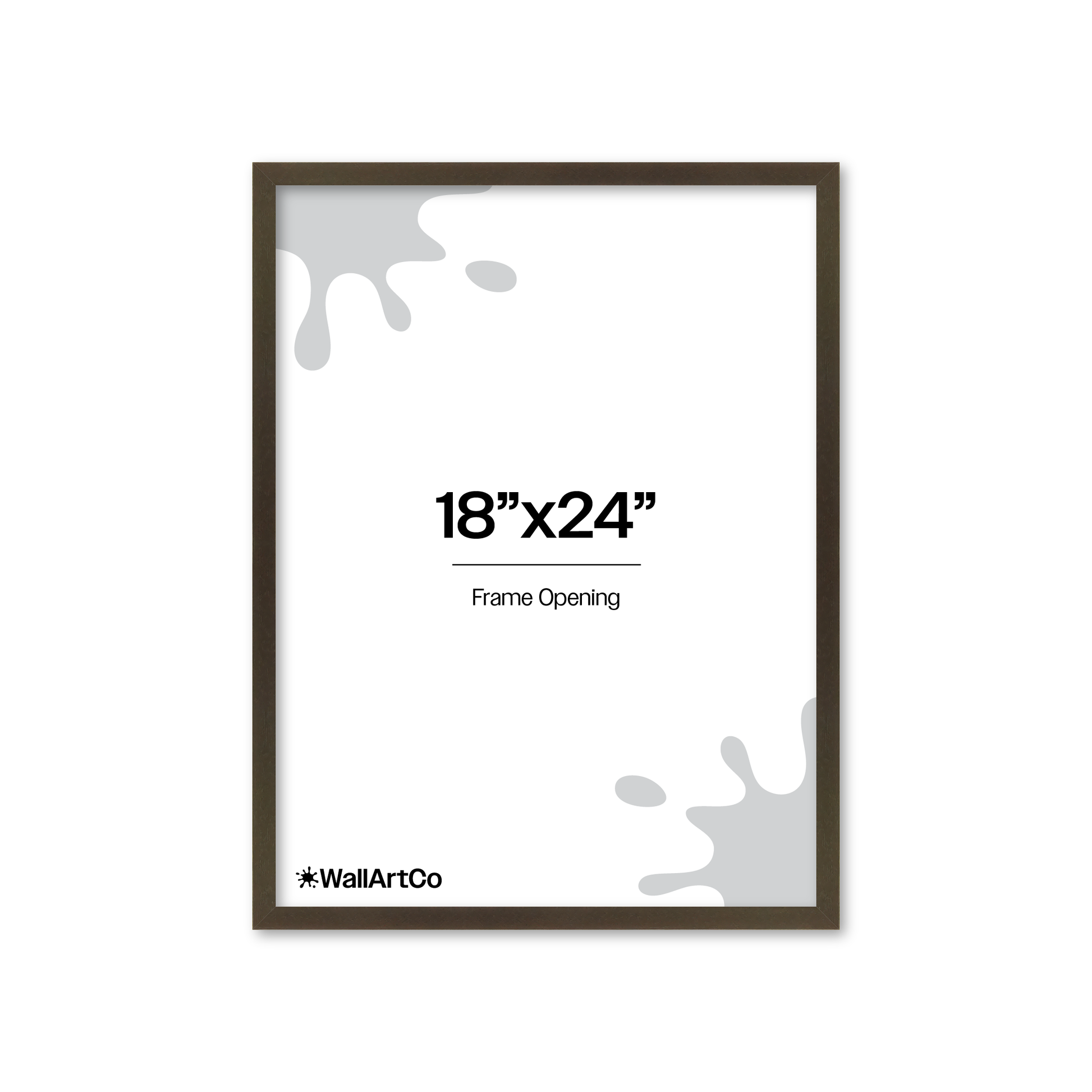Front of picture frame