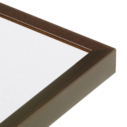 corner of the Brown Manhattan Wall Frame