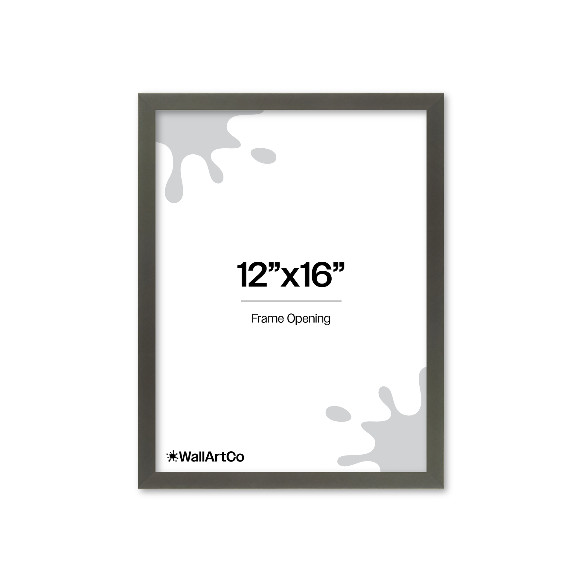 Front of picture frame