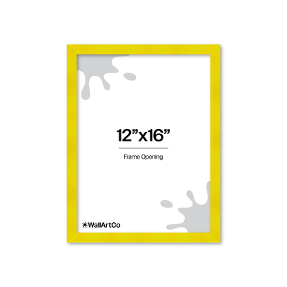 The Head Turner - Yellow Picture Frame