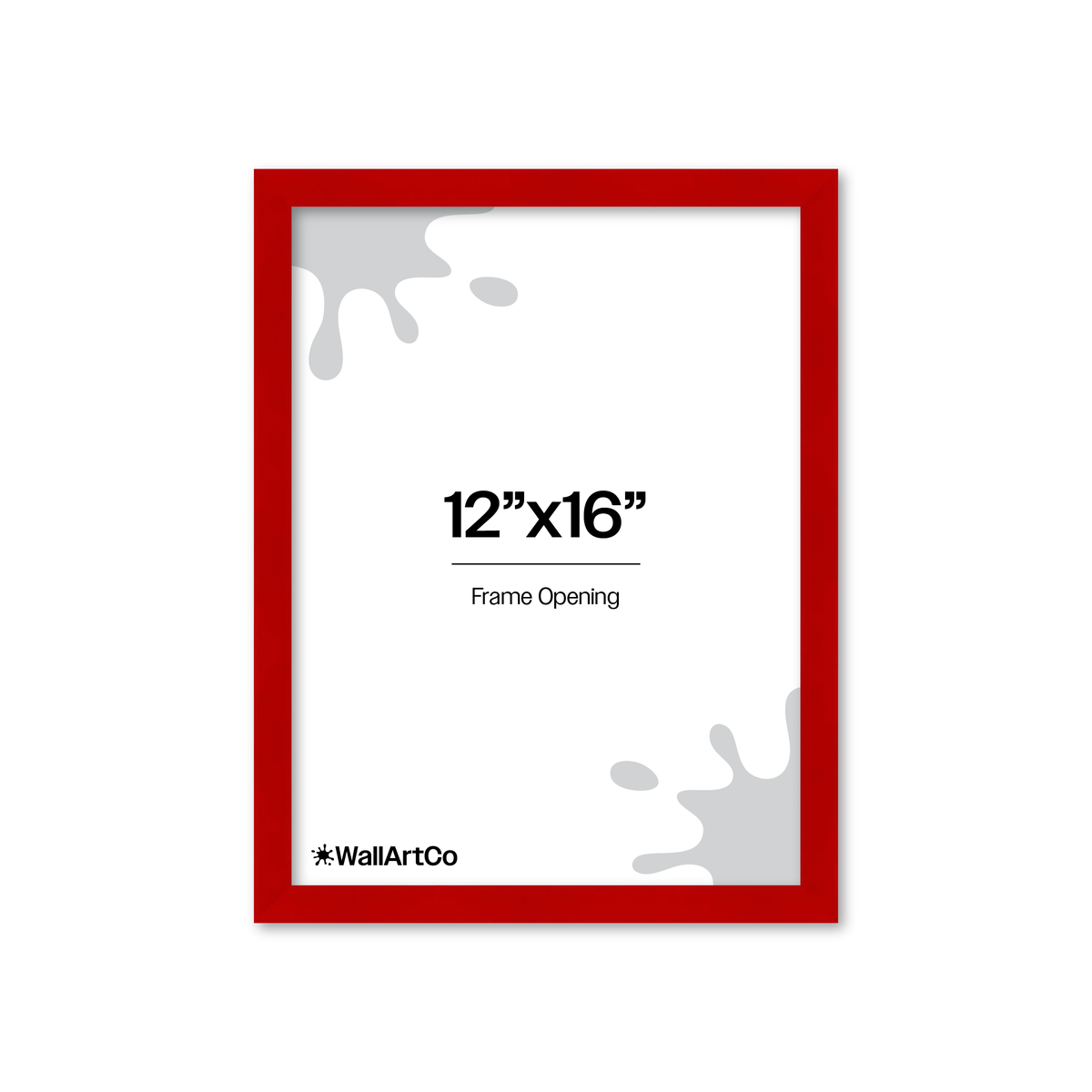 The Head Turner Red Picture Frame