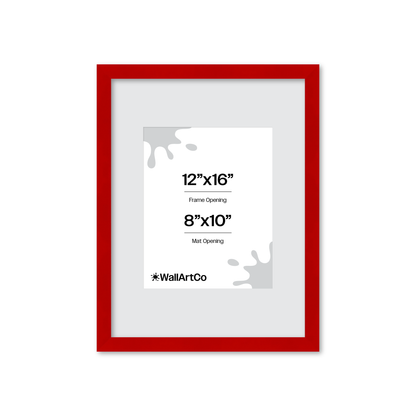 The Head Turner Red Picture Frame
