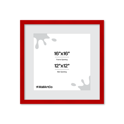 The Head Turner Red Picture Frame