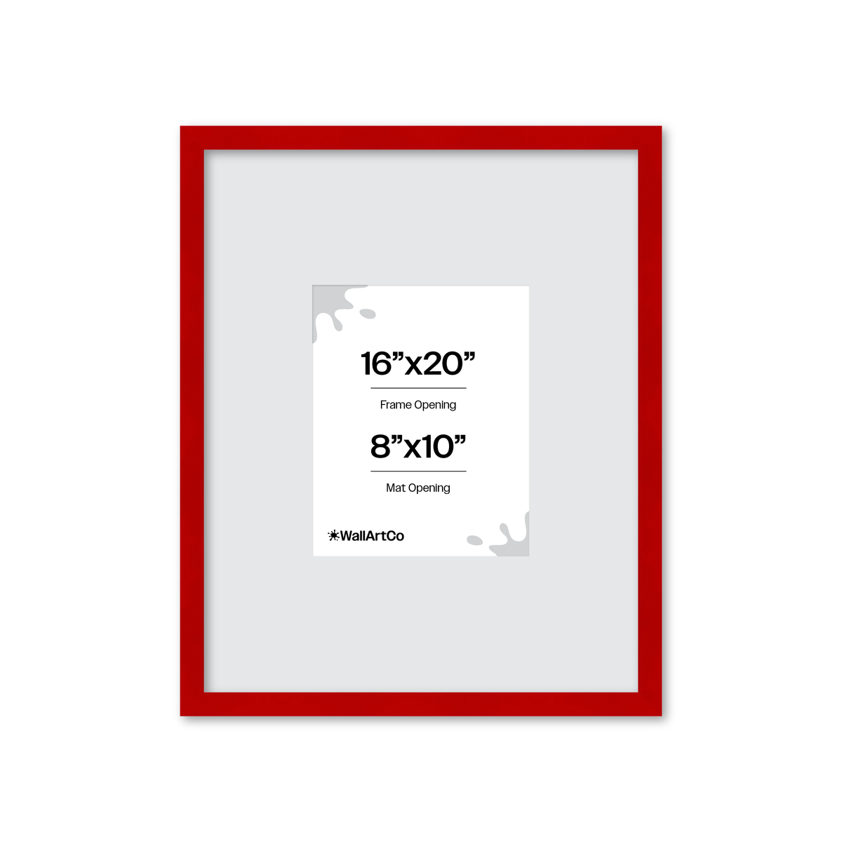 The Head Turner Red Picture Frame