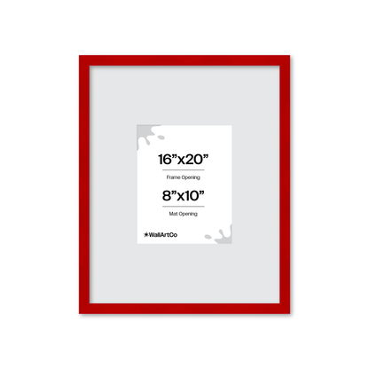 The Head Turner Red Picture Frame