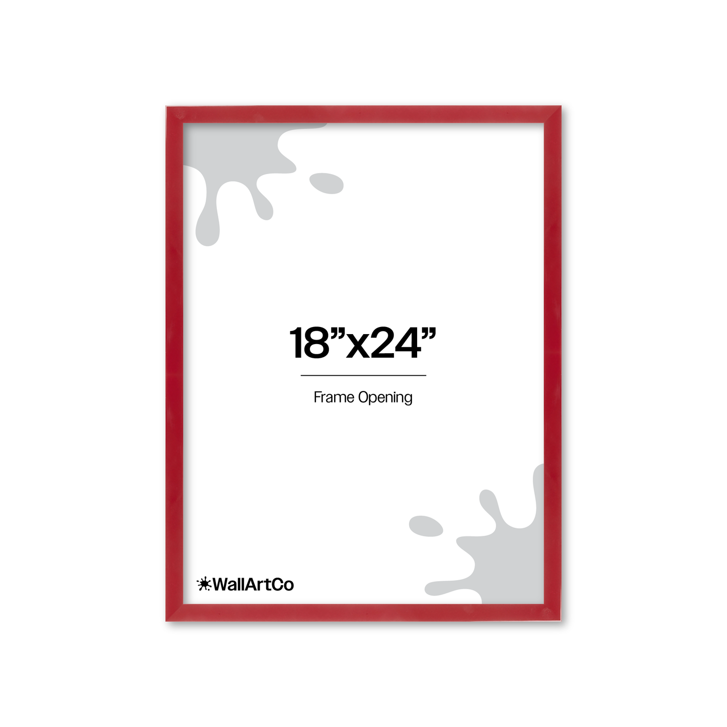 The Head Turner Red Picture Frame