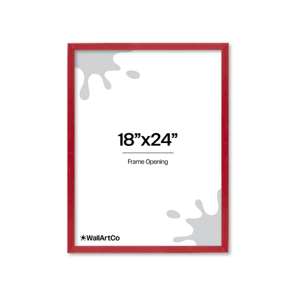 The Head Turner Red Picture Frame