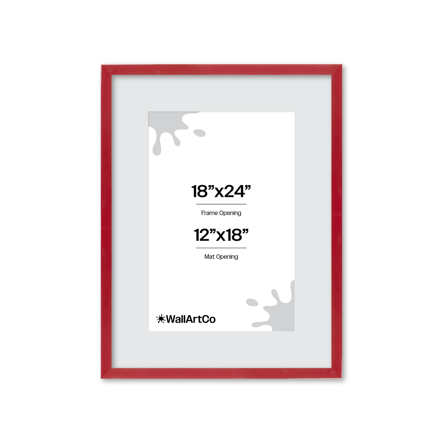 The Head Turner Red Picture Frame