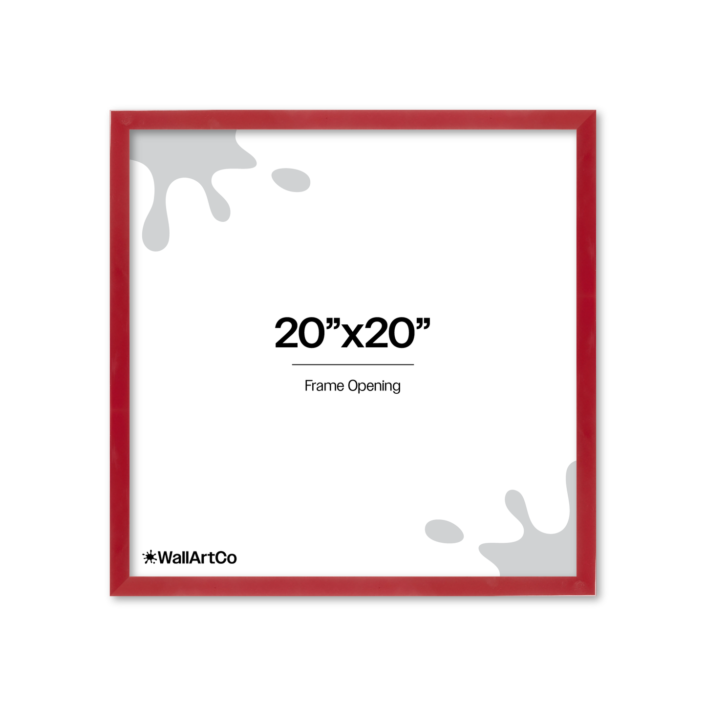 The Head Turner Red Picture Frame