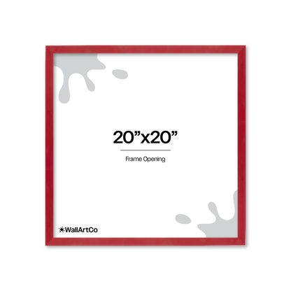 The Head Turner Red Picture Frame
