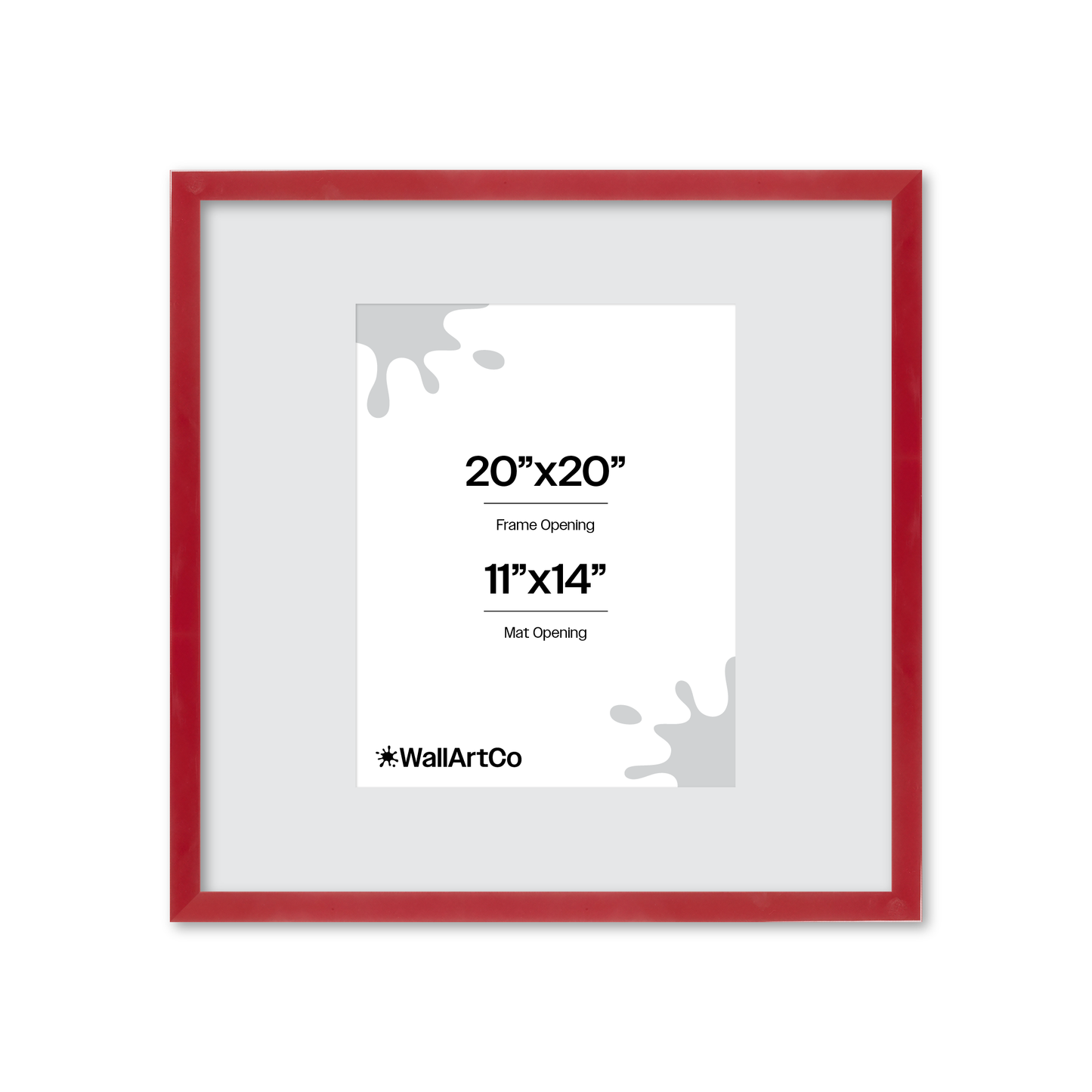 The Head Turner Red Picture Frame