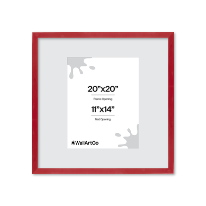 The Head Turner Red Picture Frame