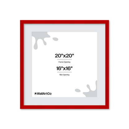 The Head Turner Red Picture Frame