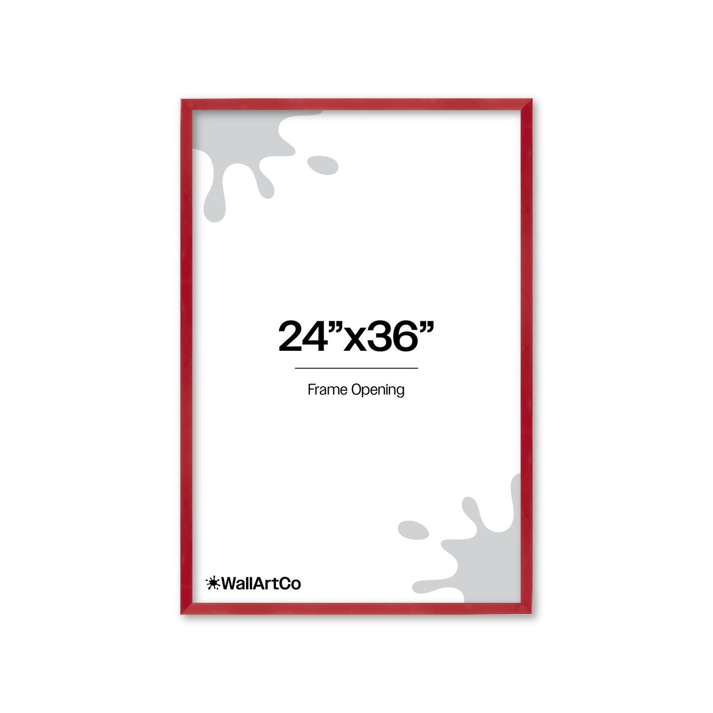 The Head Turner Red Picture Frame