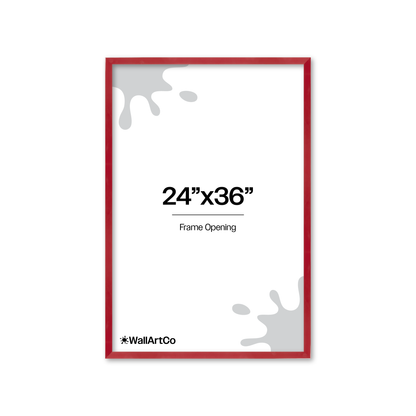 The Head Turner Red Picture Frame