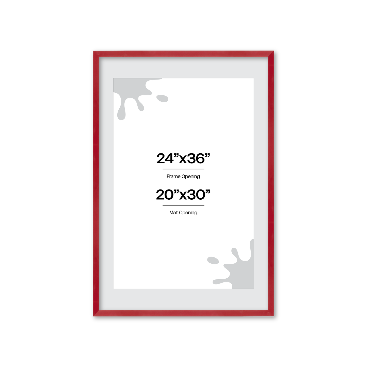 The Head Turner Red Picture Frame