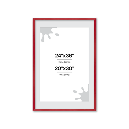 The Head Turner Red Picture Frame