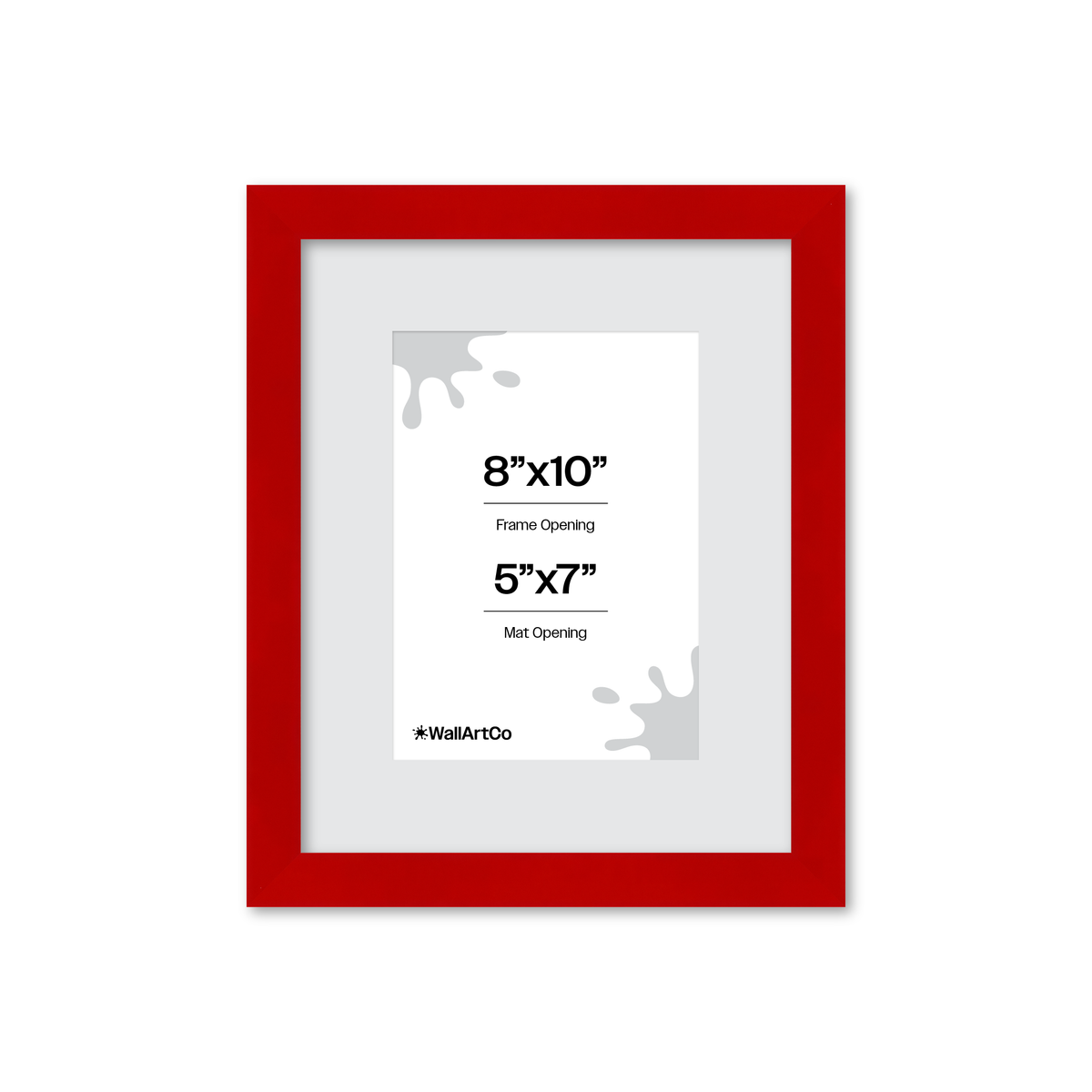 The Head Turner Red Picture Frame