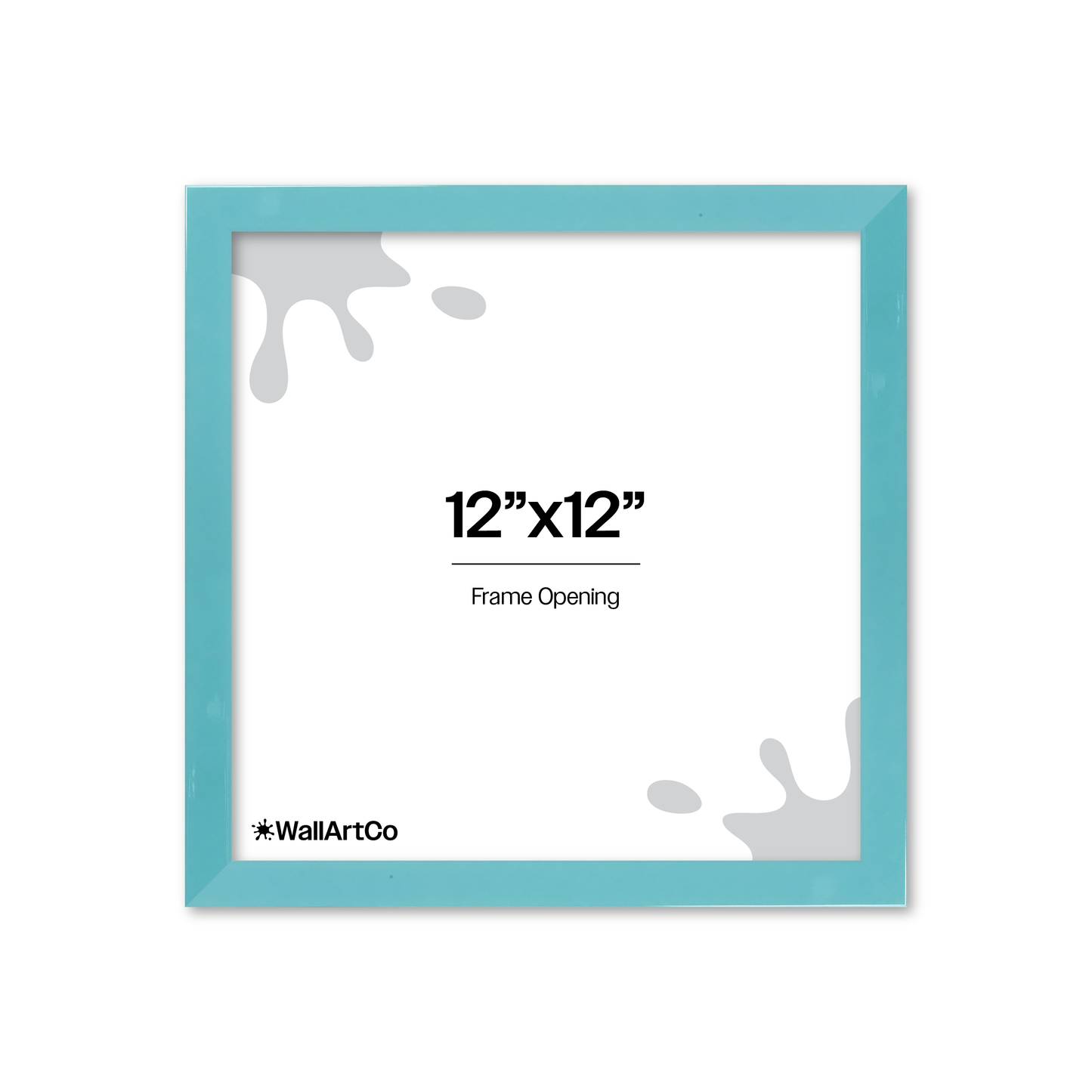 The Head Turner - Teal Picture Frame