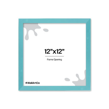 The Head Turner - Teal Picture Frame