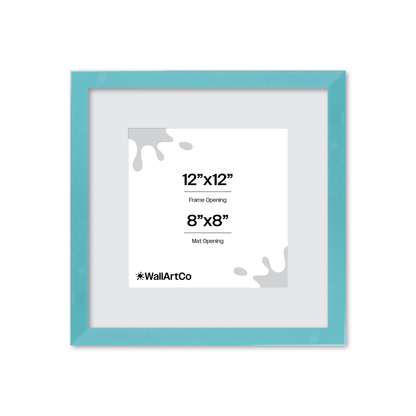 The Head Turner - Teal Picture Frame
