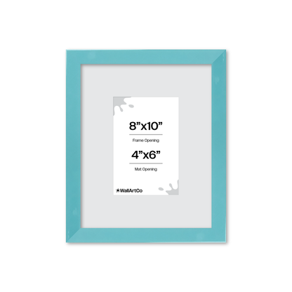 The Head Turner - Teal Picture Frame