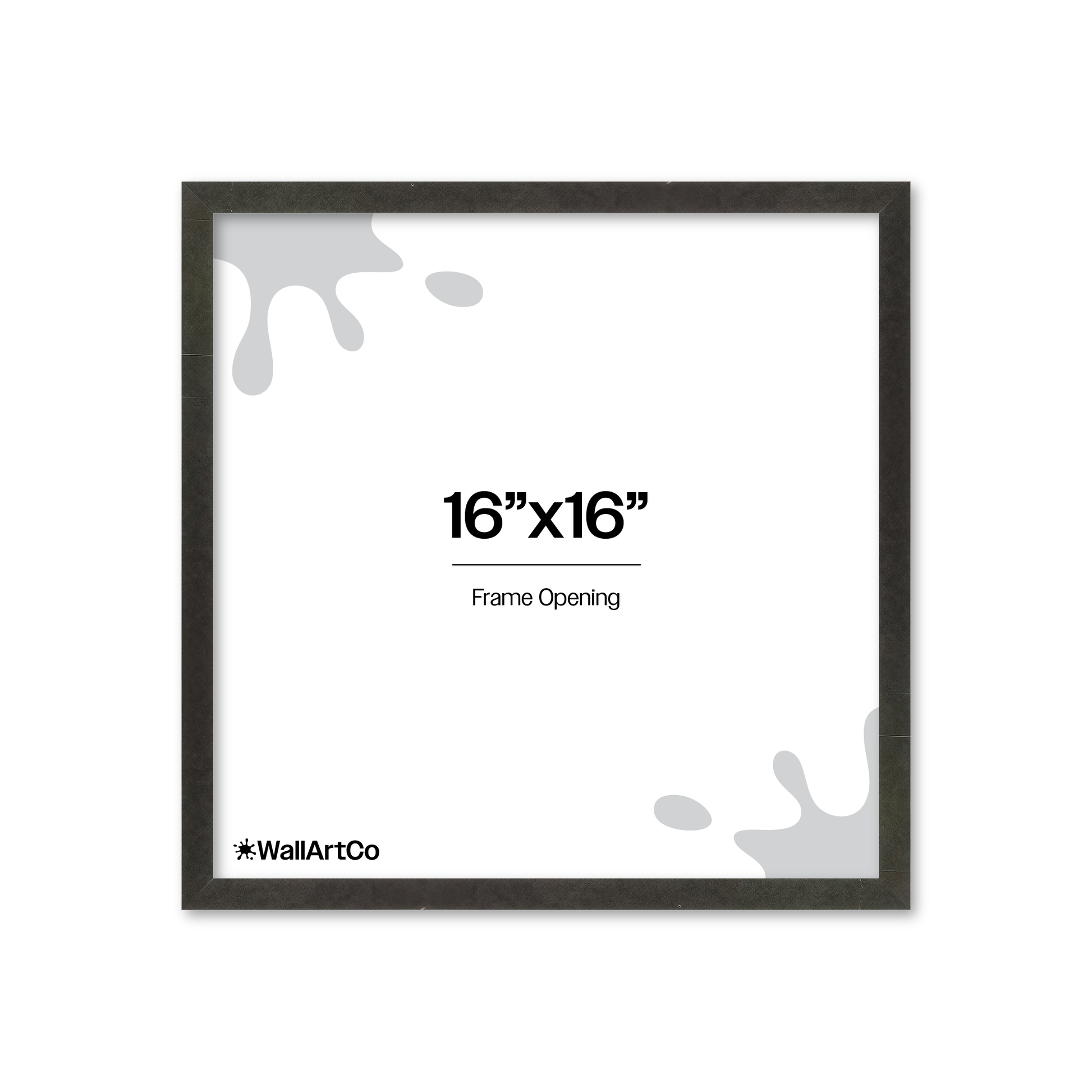 Front of picture frame