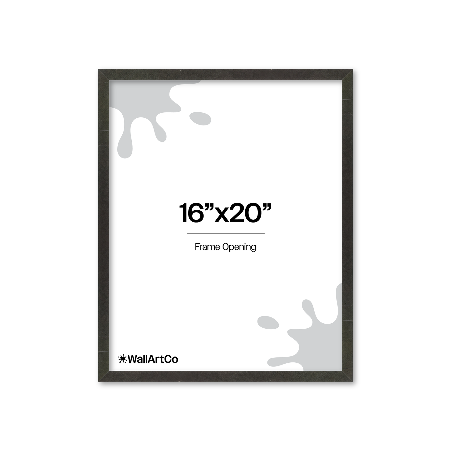 Front of picture frame
