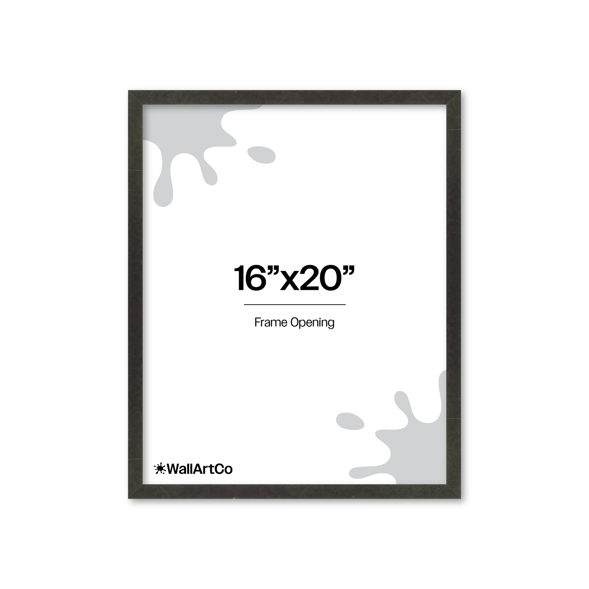 Front of picture frame