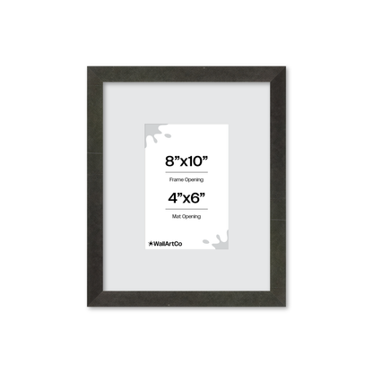 8" x 10" Charcoal Vienna Wall Frame